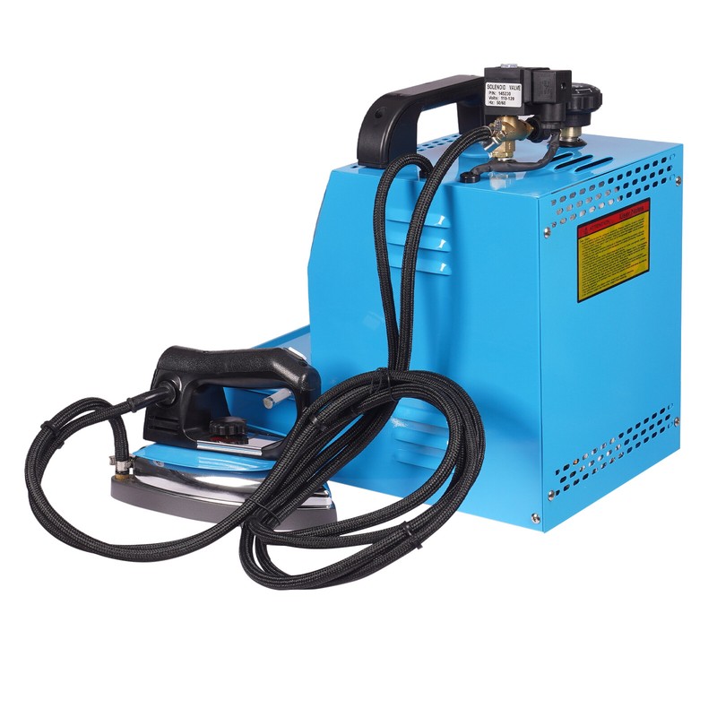 Electric Steam Iron with Boiler for Dry Cleaner Curtain Blue 110V Commercial gallery