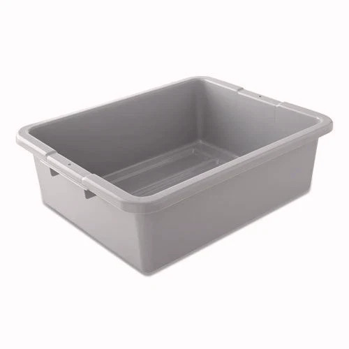 Rubbermaid Commercial 335192GRAY Undivided 7.6 gal Bus/Utility Box - GRY New