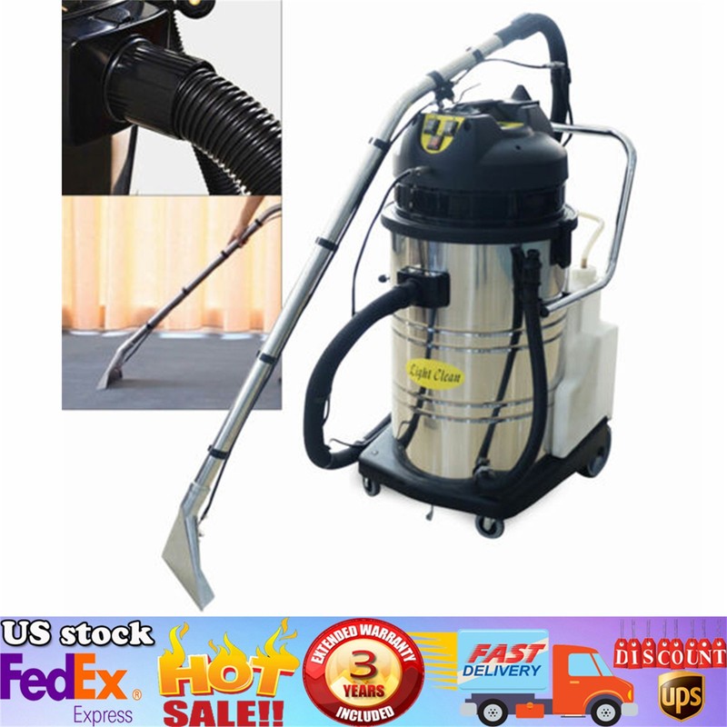 60L Commercial Carpet Cleaning Machine Extractor Portable Carpet Cleaner Machine