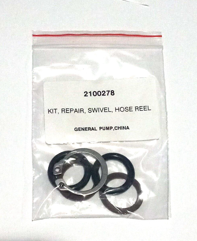 General Pump 2103051 Hose Reel Swivel O-ring Kit 2100278 For Reel Model 2103051
