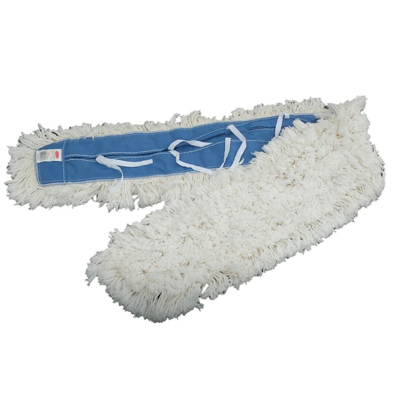 FOUR (4) Rubbermaid Commercial Products K15800WH00 Kut-A-Way Dust Mop, 60″, NEW!