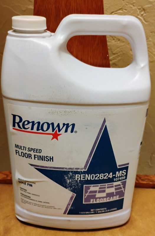 1 gallon RENOWN MULTI SPEED floor finish 107459 Interline Brands