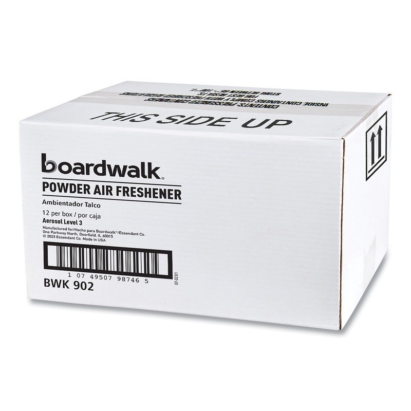 Boardwalk 902 12-Pc. 5.3 oz. Aerosol Air Freshener Refills - Powder Mist New gallery