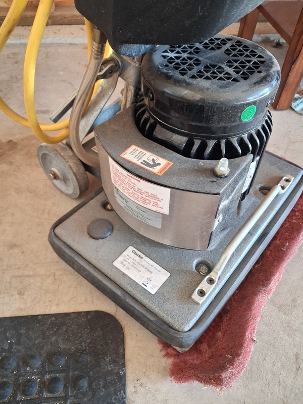 Clarke BOS-18 Walk-Behind Scrubber Buffer Polisher 120V Adjustable Handle gallery