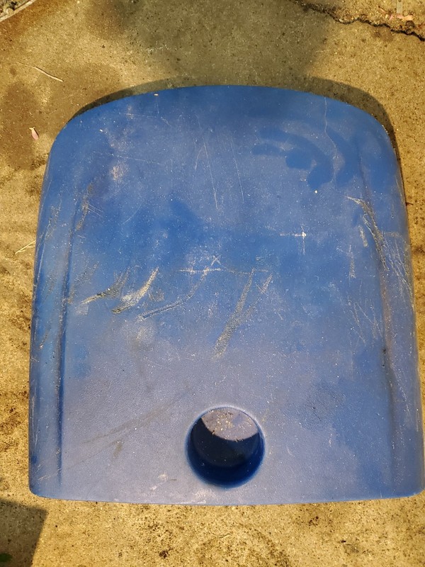 Razor 20 20T Kent Nilfisk Advance 9097017000 TANK COVER 35L Top Lid Cap Blue Oem