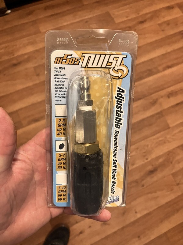 Ds Twist Nozzle-Adjustable Downstream Softwash Nozzle