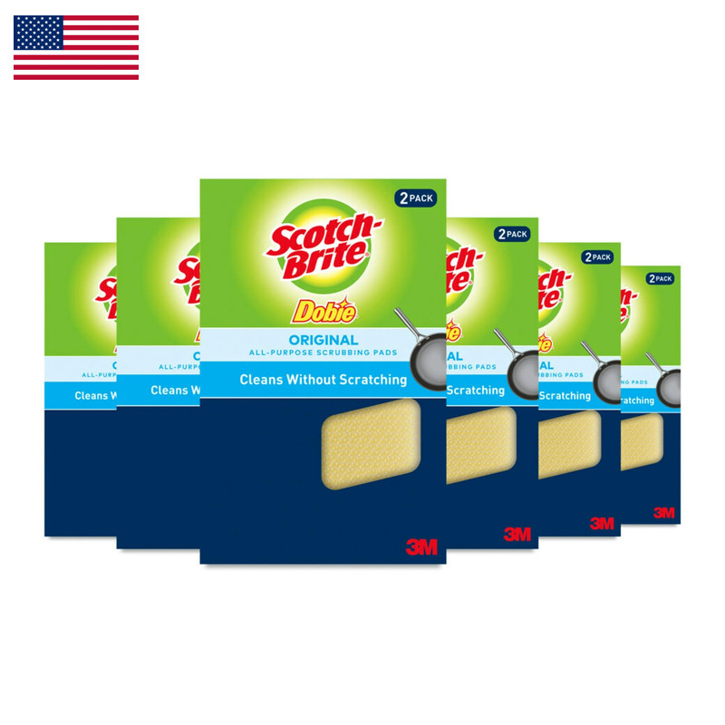 Scotch-Brite Dobie Pads Dobie Sponge For All Purpose Cleaning Of Kitchen