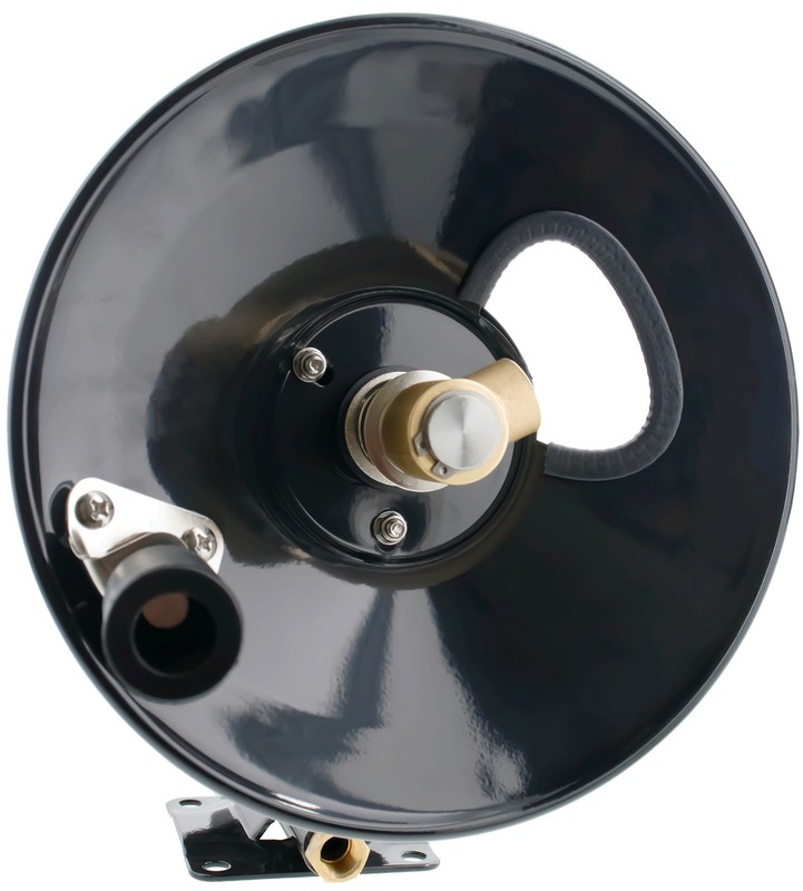 Steel Dragon Tools 4000 PSI 100' Black Powder Coated Pressure Washer Hose Reel gallery