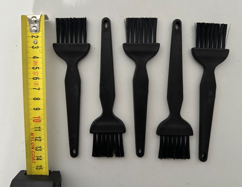 ESD Premium Brush(25x35mm) Pack of 5 Non Slip Handle 141mm Length Static Free