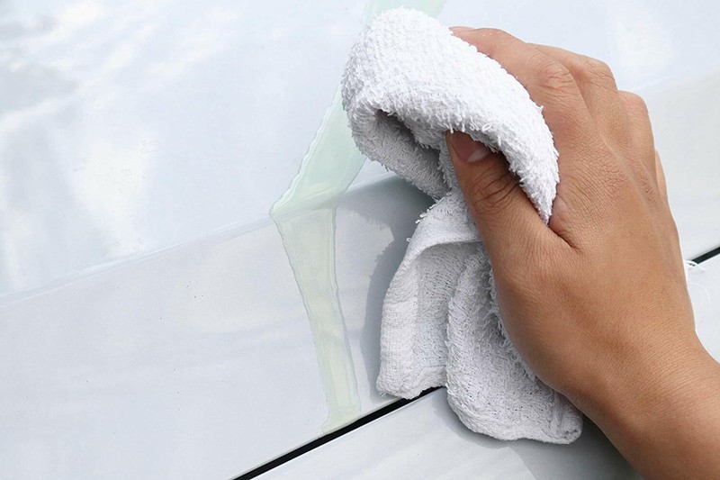 Case of 300 Terry Towels - 5 Bags of 60 All Purpose Cleaning Grade Rags - White gallery