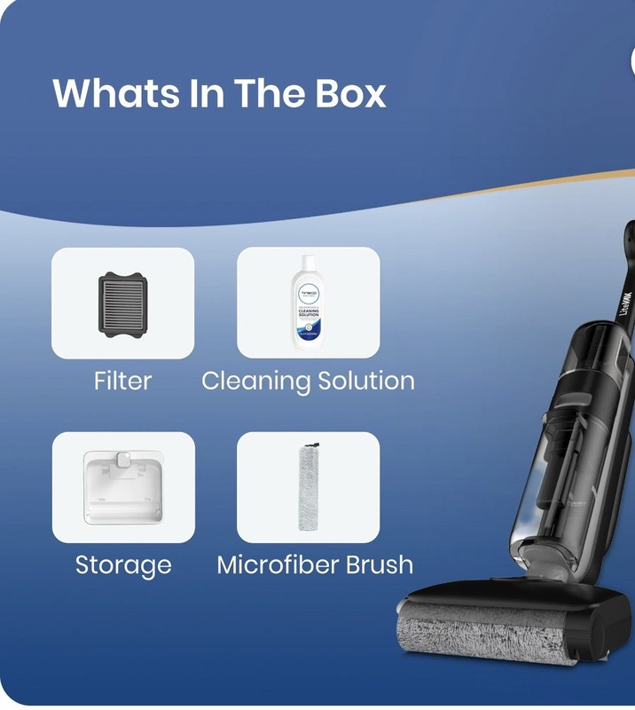 Dreame H12 Pro Vacuum Mop Wet Dry Vacuum Cleaner For Hard Floor Vacuum And Mop gallery