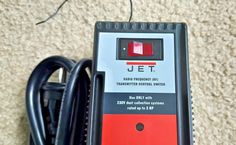 JET RF Remote Control for Dust Collectors, 1Ph 230V (DC-RC230) *MISSING REMOTE* gallery