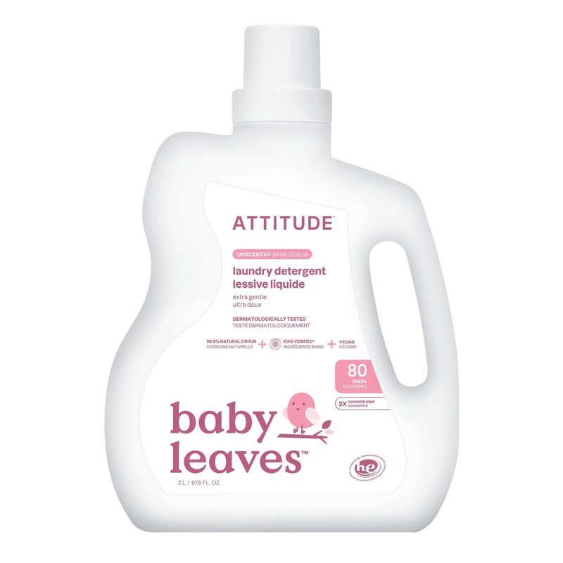Bio Spectra Attitude Attitude Baby Laundry Detergent Unscented He Compatible