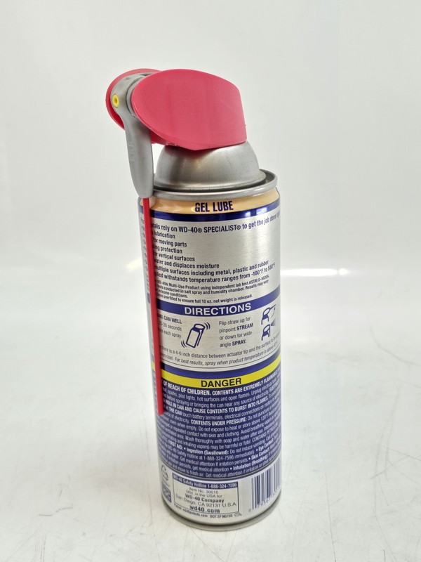 Wd-40 300103 Specialist Gel Lube No Drip General Purpose Lubricant, -100 To 500 gallery