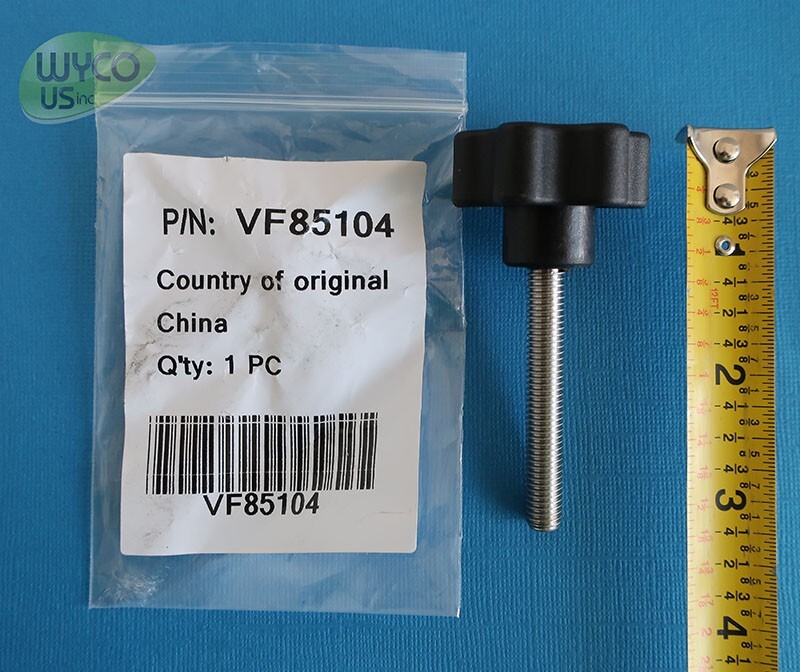 KNOB, SQUEEGEE SUPPORT BRACKET VIPER AS510B SCRUBBER, AS850R RIDER SCRUBBER,20F