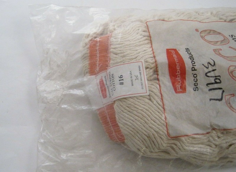 Rubbermaid Seco #16 Cut-End Wet Mop - 22oz - 1" Headband Prepaid Shipping gallery