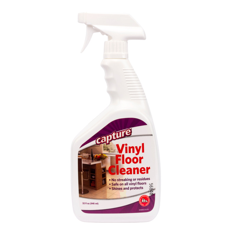 Capture Vinyl Floor Cleaner Spray 32oz – LVP & VCT Hard Floor Cleaning Solution